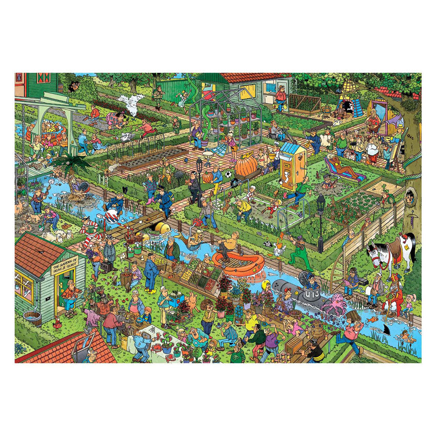Puzzle Jan van Haasteren - Orti, 1000 pezzi.