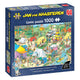 Jumbo puzzle jvh: acampar en el bosque