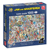 Jumbo jan van haasteren legpuzzel - bij de kapper, 1000st.