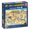 Rompecabezas de Jan van Haasteren - esculturas de arena, 1000 piezas.