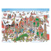 Jumbo jan van haasteren legpuzzel - het dorp van de kerstman, 1000st.