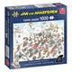 Puzzle Jan van Haasteren - dal basso!, 1000 pezzi.