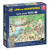Jan van haasteren legpuzzel - de jungletocht, 1000st. - afbeelding 1