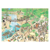 Jan van haasteren legpuzzel - de jungletocht, 1000st. - afbeelding 2