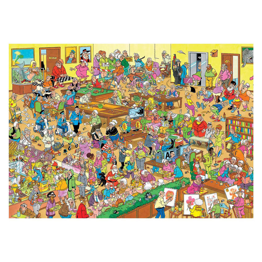 Puzzle Jan van Haasteren - La casa di riposo, 1000 pezzi.