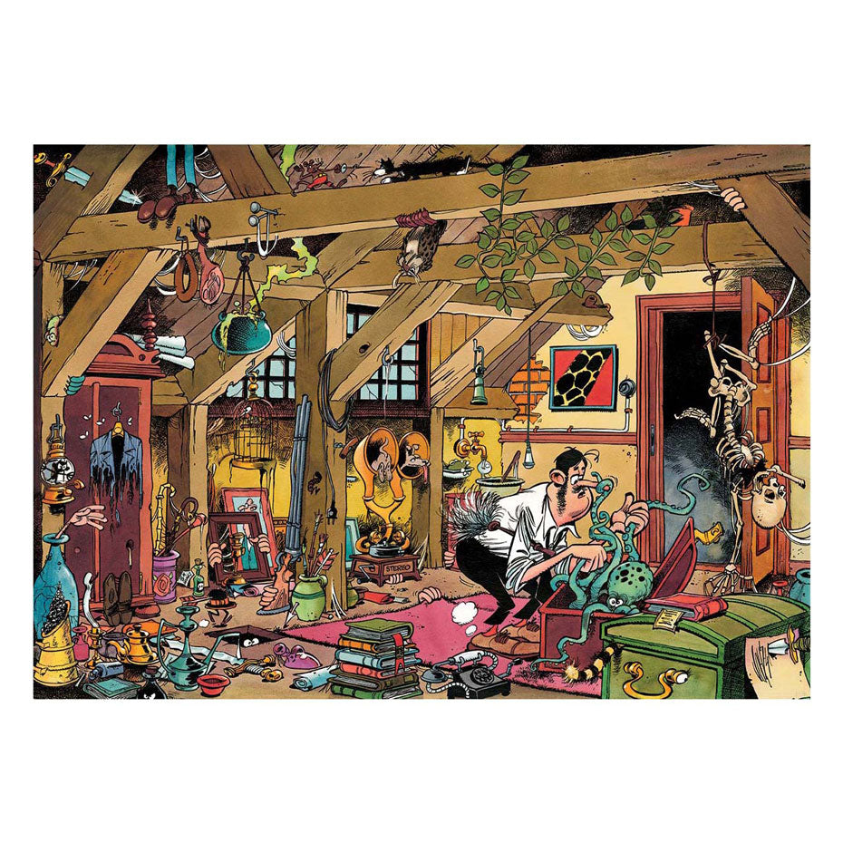 Jumbo jan van haasteren legpuzzel - oldtimers de vrijgezel, 1000st.