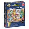 Puzzle Jumbo Jan van Haasteren - nervosismo natalizio - 500 pezzi.
