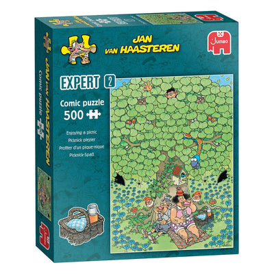 Jumbo Jan van Haasteren Jigsaw Puzzle Expert 2 - Divertimento da picnic - 500 pezzi.