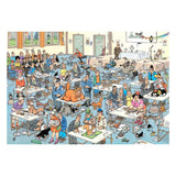 Puzzle Jumbo Jan van Haasteren - La mostra dei gatti, 2000 pezzi. - afbeelding 2