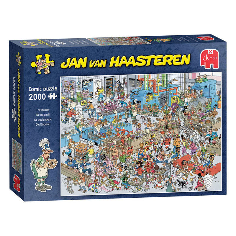 Jumbo jan van haasteren legpuzzel de bakkerij - 2000st.