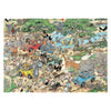 Puzzle Jumbo Jan van Haasteren - Tempesta safari 2in1, 2x1000 pz.