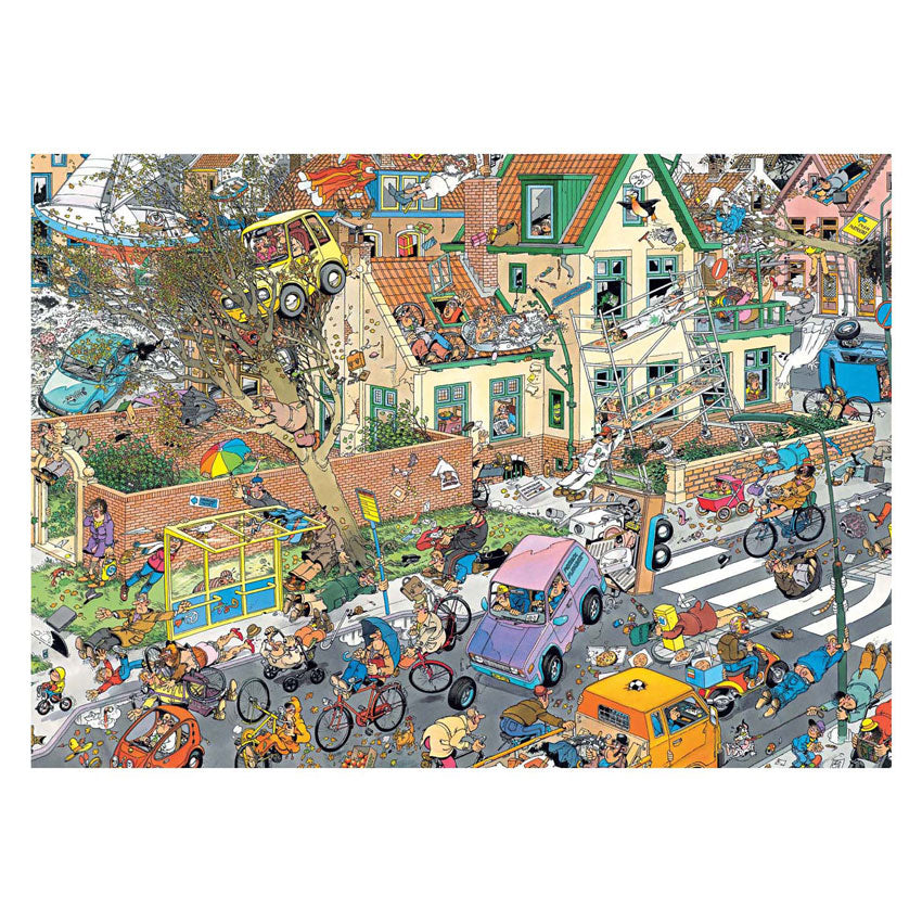Puzzle Jumbo Jan van Haasteren - Tempesta safari 2in1, 2x1000 pz.