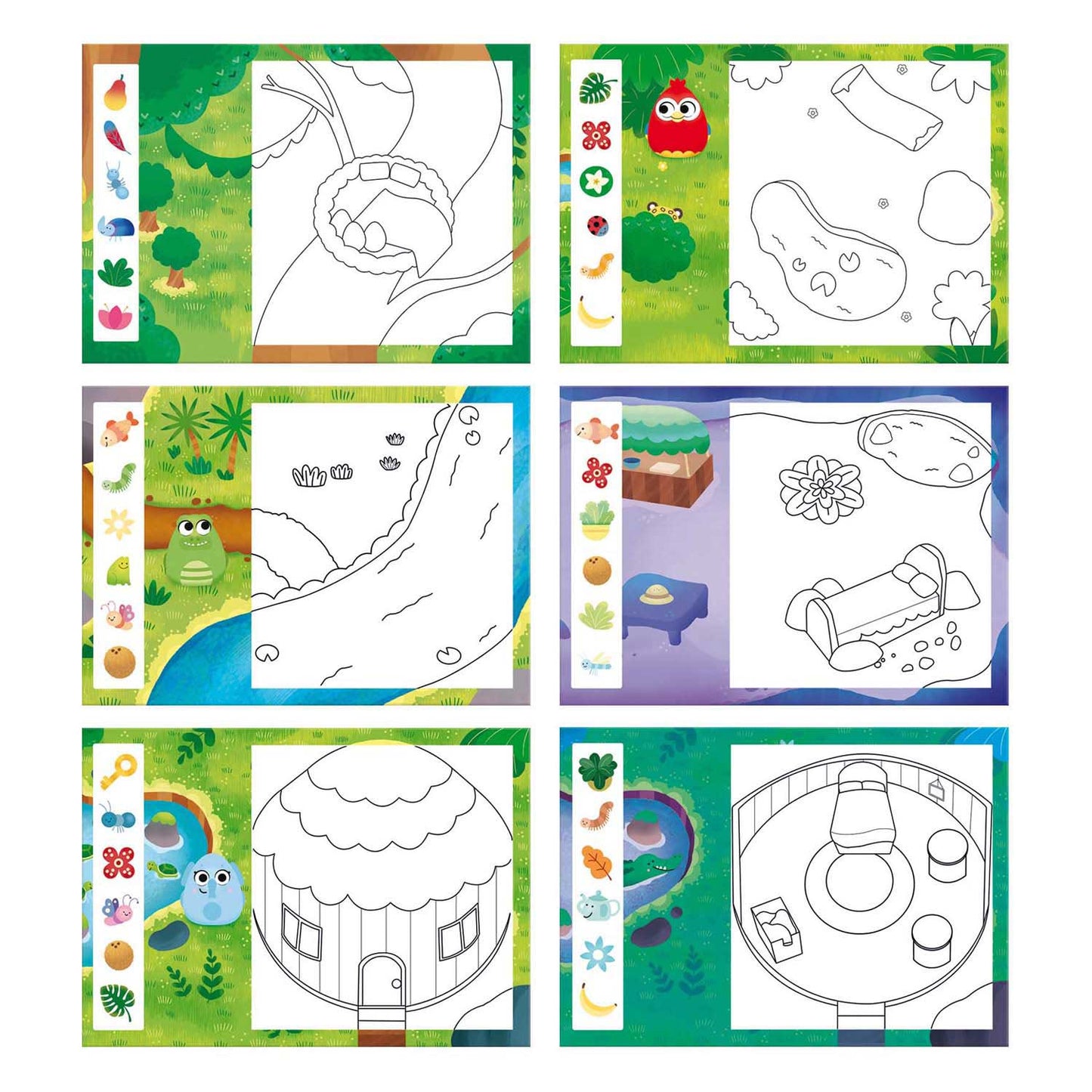 Squishy jumbo mágico de agua selva