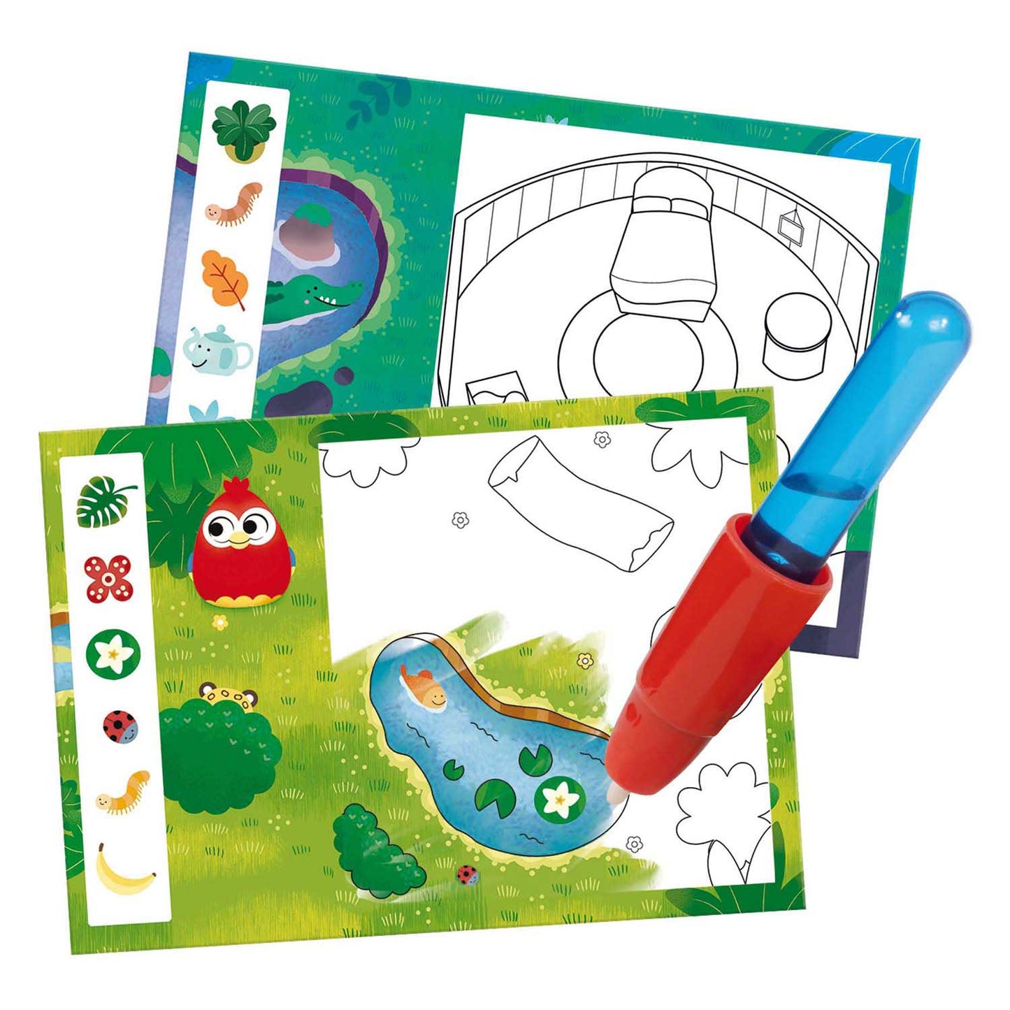 Squishy jumbo mágico de agua selva