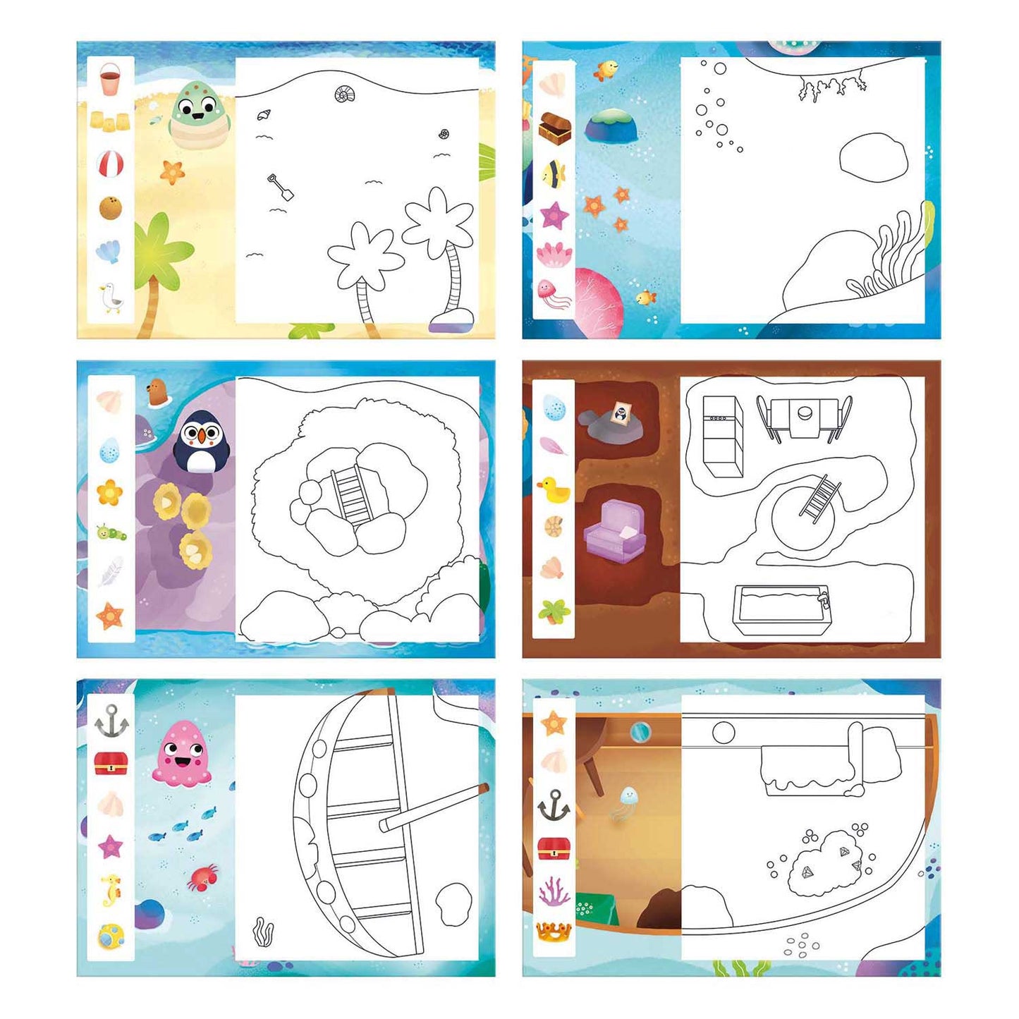 squishy magici Jumbo acquatici animali marini