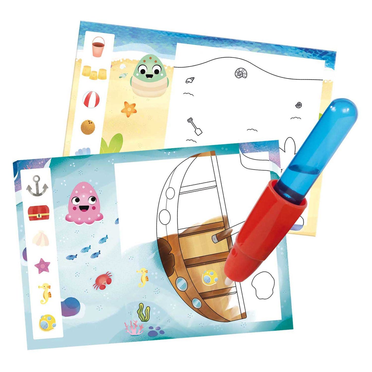 squishy magici Jumbo acquatici animali marini