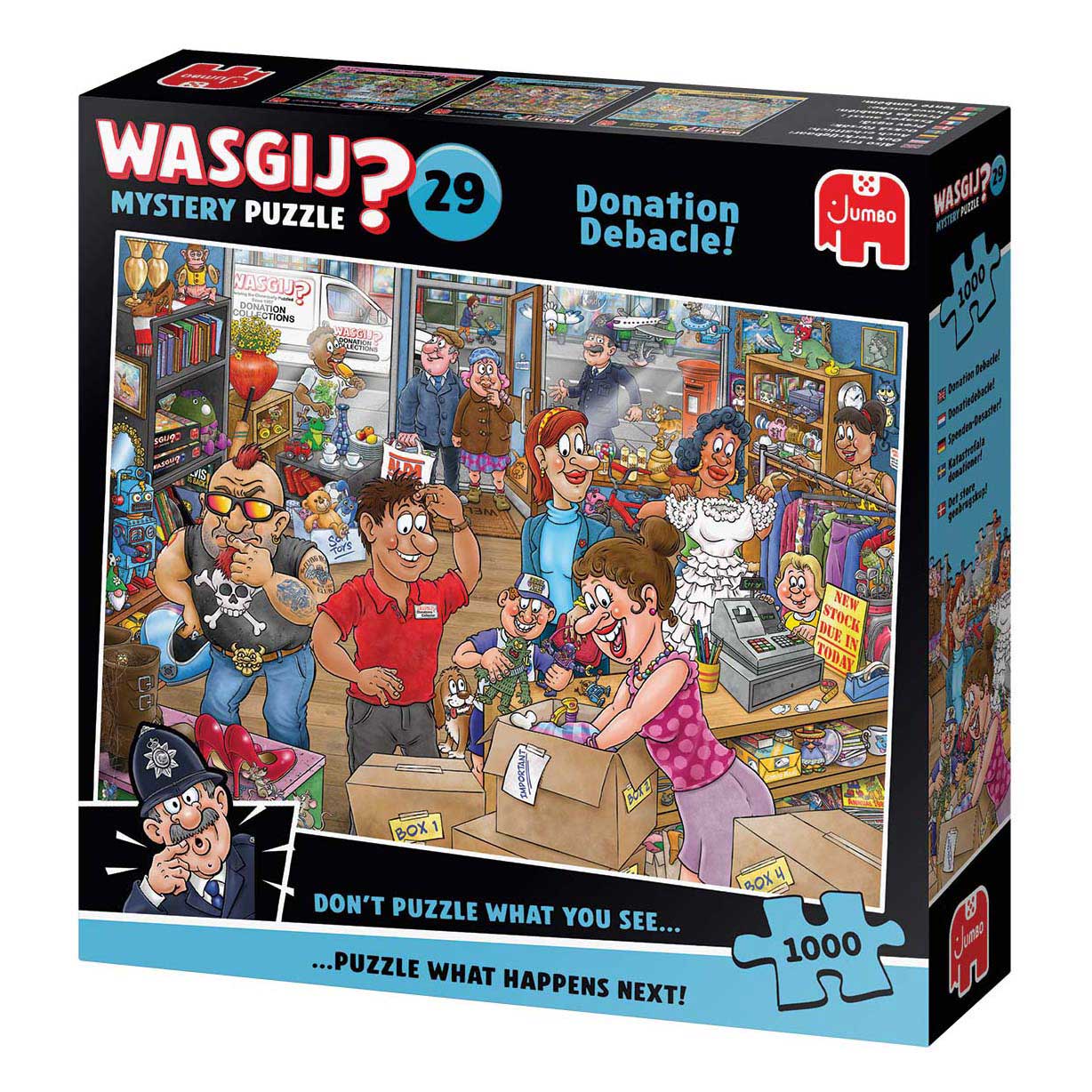 Jumbo wasgij mystery 29 donatiedebacle! 1000pc