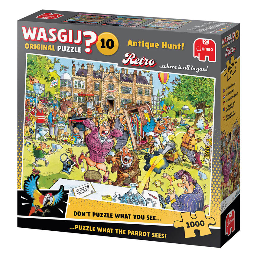Puzzle wasgij retro original 10 yate antiguo 1000 | 2 piezas