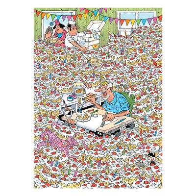 Jumbo puzzel 500 st. jvh expert 8 - hoera jan 90 jaar!