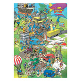 Jumbo puzzel 1000 st. jvh oldtimers - pakketstress! - afbeelding 2