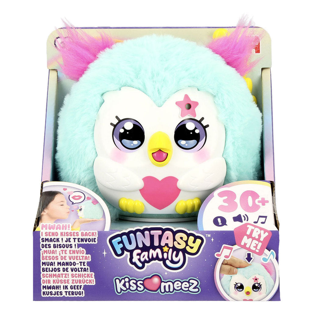 Funtasy family kiss meez gufo | 2 pezzi