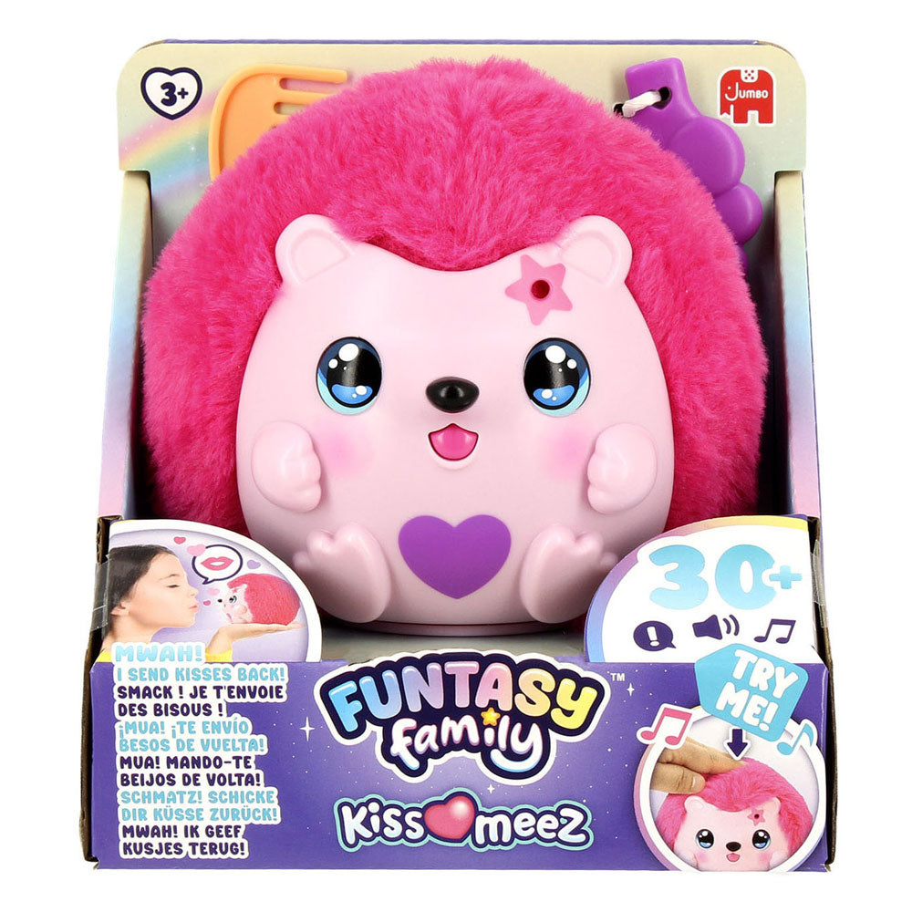 La familia Funtasy besa al erizo meez | 2 piezas