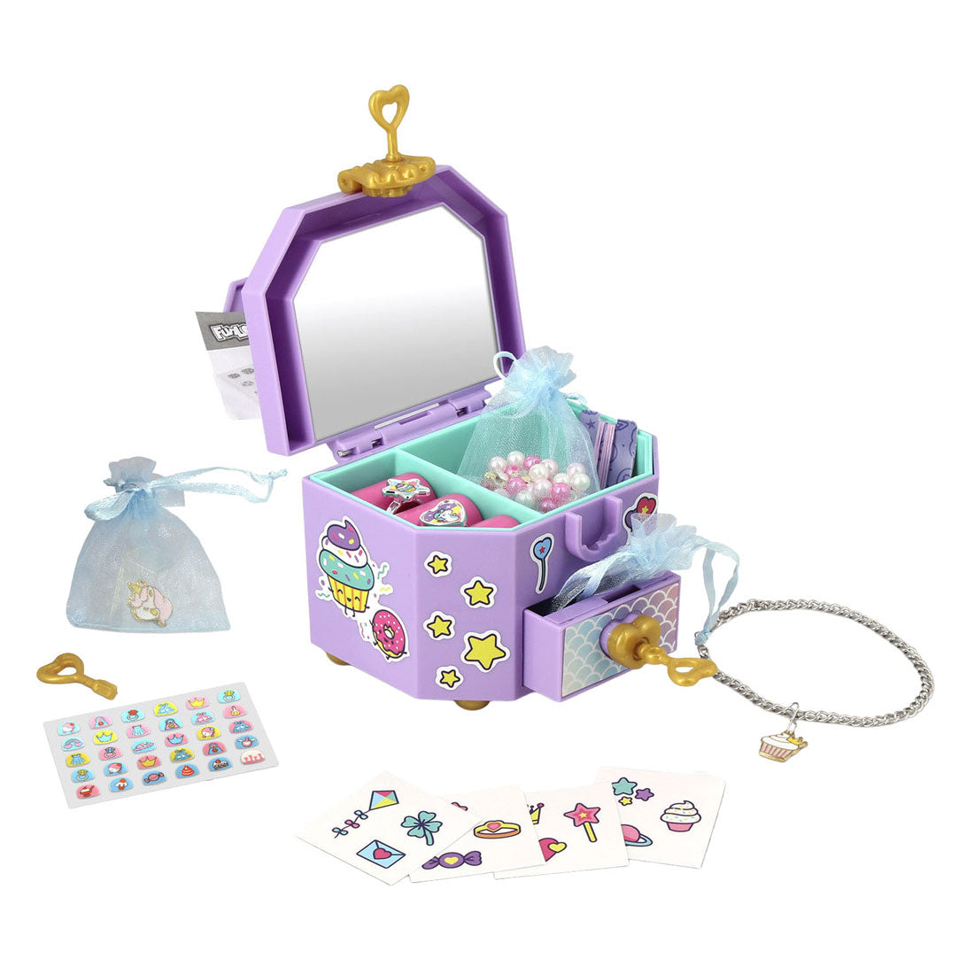 Portagioie segreto Jumbo Funlockets - 12 pz.