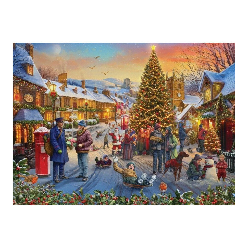 Puzzle navideño jumbo halcón - 1000 uds.