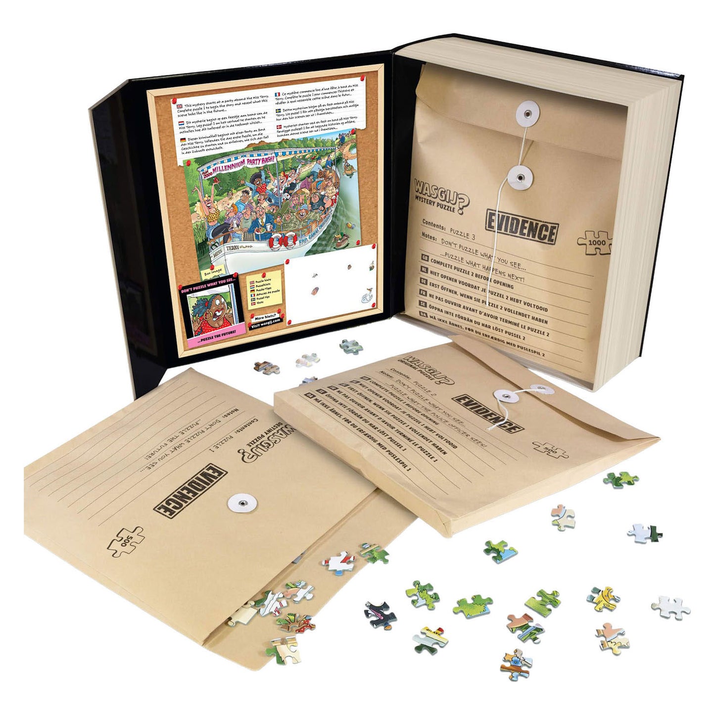 Prove Wasgij - L'ultimo viaggio - Puzzle unico 3 in 1 con mistero