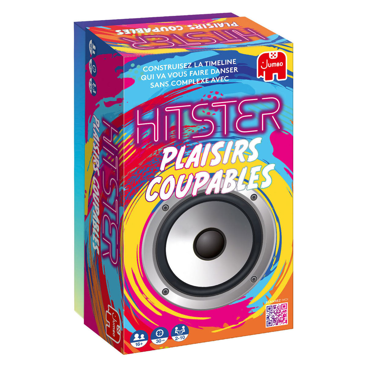 Hitster jumbo - - Piaceri colpevoli fr - Gioco di società francese - Gioco d'azione