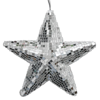 Boltze home Ciondolo natalizio stella da discoteca 20x20 cm