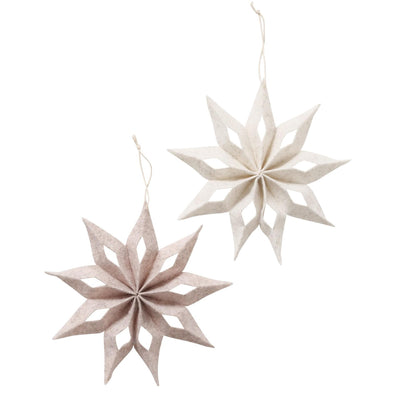 Boltze ciondolo decorativo per la casa, stella del cassiere a 8 punte ø20 cm