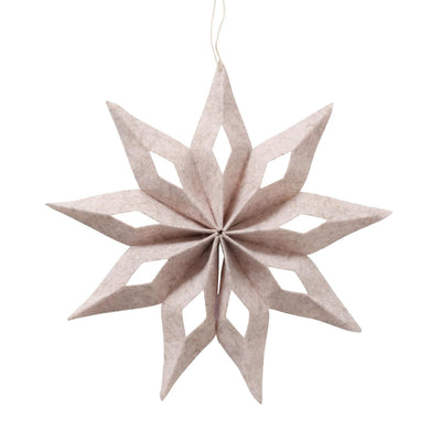 Stella domestica Boltze in feltro d30cm