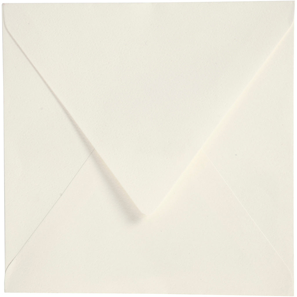 Buste aziendali Creativ, formato busta 16x16 cm, 120 gr, bianco sporco, 50 pezzi 1 scatola