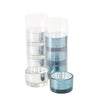 Boltze home theelichthouder glas set a 4 h3,3cm