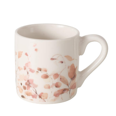 Boltze home tazza espresso motivo foglia h6cm