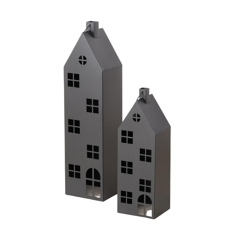 Boltze set lanterne domestiche casa 2 pezzi xxl