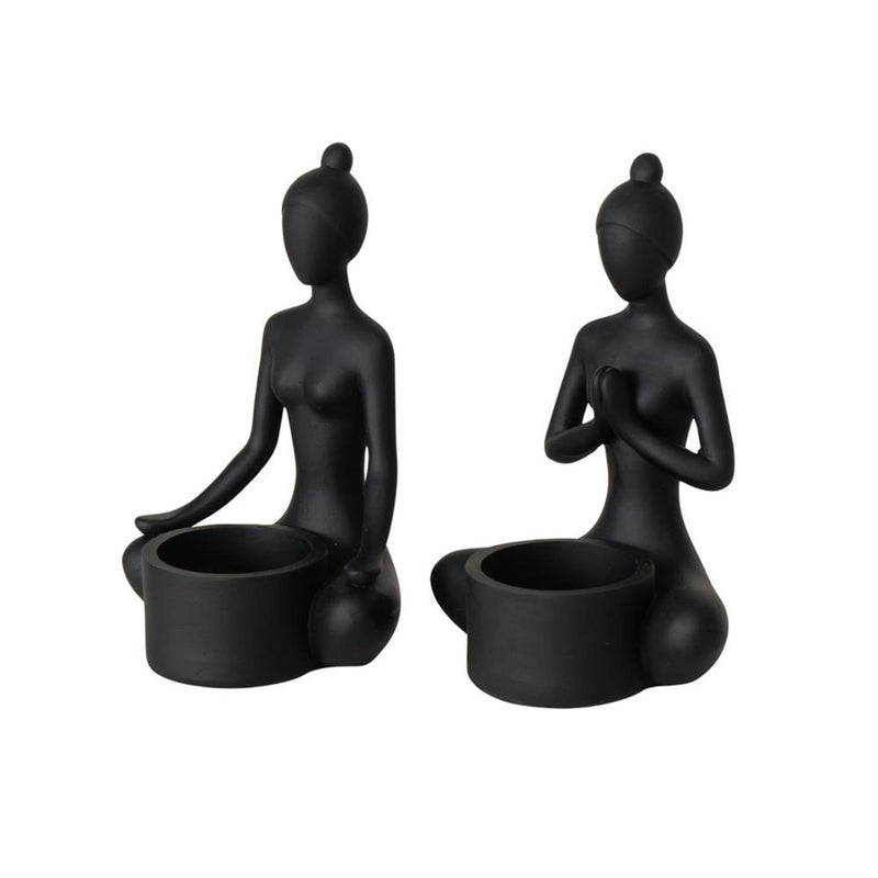 Portacandela Boltze Home Yoga