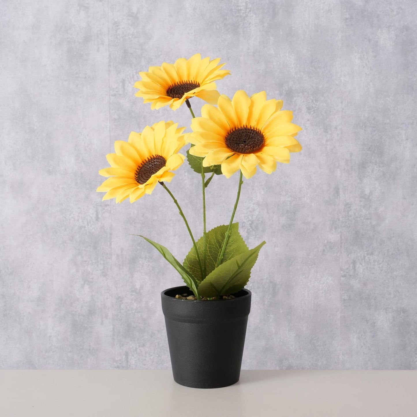 Boltze home planta artificial girasol 33cm