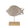 Boltze casa statua pesce h23,5 cm