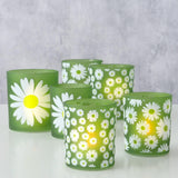 Boltze home windlicht daisie 2-delig dia7x8,5cm 9x10,3cm glas - afbeelding 2