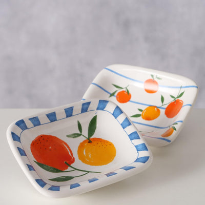 Ciotola domestica Boltze arancione 8x6 cm