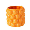 Vaso da fiori Boltze Home arancione h15cm