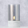 Candela LED domestica Boltze con timer ø8xh14,5cm