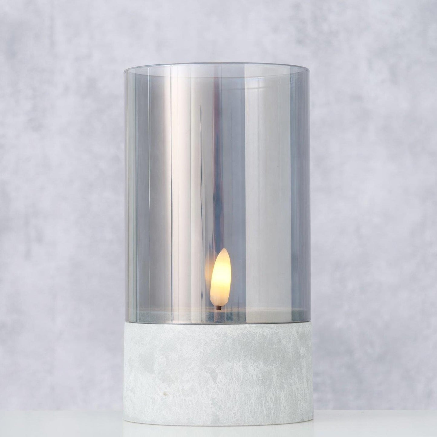 Candela LED domestica Boltze con timer ø8xh14,5cm