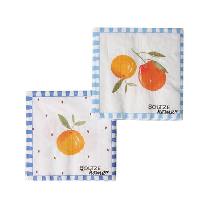 Tovaglioli per la casa Boltze arancione 20 pz