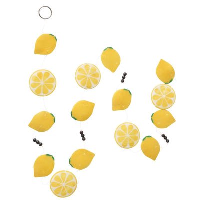 Boltze home capiz ghirlanda limone 7,5xh178 cm