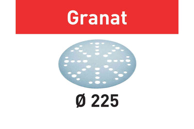 Accesorios Festool disco abrasivo granat | stf d225 48 | p60 | gr 25 - 205654