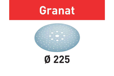 Accesorios Festool disco abrasivo granat | stf d225 128 | p240 | grado 5 - 205668
