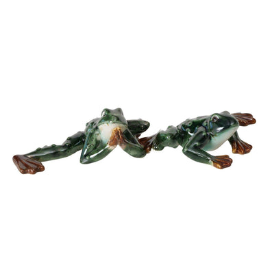 Boltze home beeldje beeld kikker frido 20x13x6,5cm